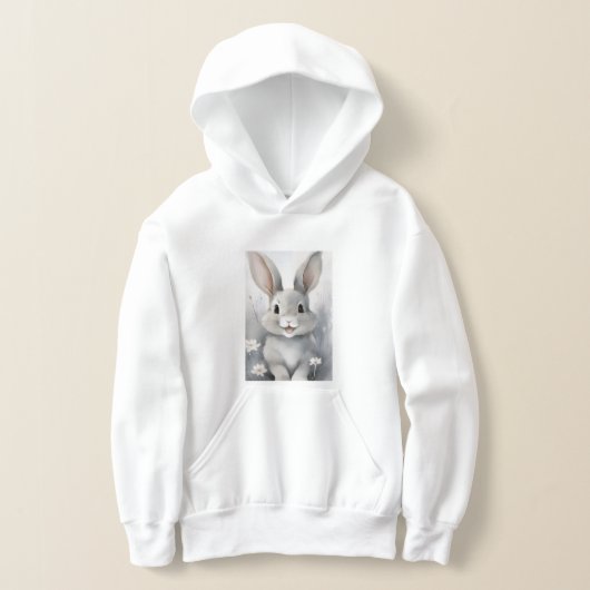 Meisje konijn hoodie (Laagn)