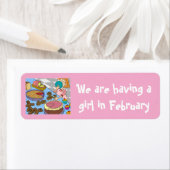 Meisje krijgen in Feb stickers van dalDesignNZ (Insitu)
