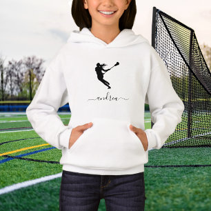 Meisje Lacrosse Aangepaste Naam Gepersonaliseerd K