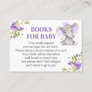 Meisje Lavendel Olifant Boeken voor Baby Boek Aanv Informatiekaartje