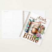 Meisje, lees je Bijbel T-shirt Planner (Display)