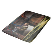 Meisje leest een brief in een open venster, Vermee Badmat (Gekanteld)