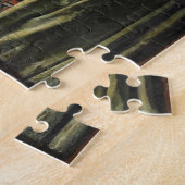 Meisje leest een brief in een open venster, Vermee Legpuzzel (Zijkant)