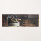 Meisje leest een brief in een open venster, Vermee Yogamat (Voorkant (horizontaal))