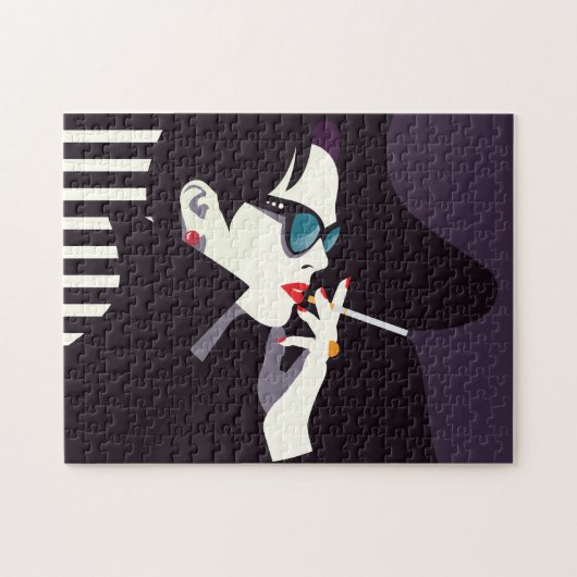 Meisje Legpuzzel (Horizontaal)