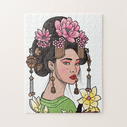 Meisje Legpuzzel (Verticaal)