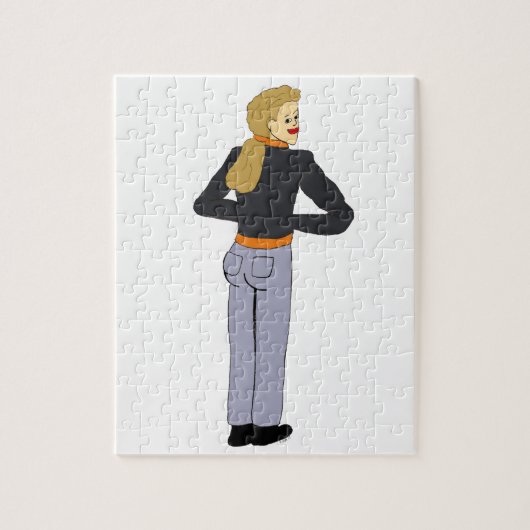 meisje legpuzzel (Verticaal)