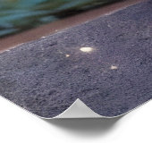 Meisje leuk prinses roze Tiara etnisch Poster (Hoek)