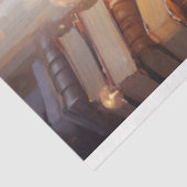 Meisje Lezing Boeken 4 Decoupage papier (Detail)