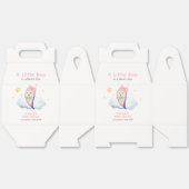 Meisje Little Boo Bow Ghost Halloween Baby shower Bedankdoosjes (Ongevouwen)