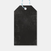 Meisje Little Boo Thema Baby shower Dank u Cadeaulabel (Achterkant)