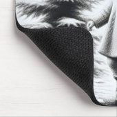 Meisje loopt een Welsh Terrier Muismat (Hoek)