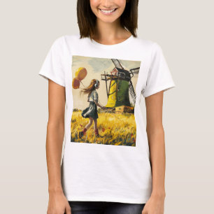 MEISJE LOOPT T-SHIRT