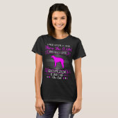 Meisje Loved Borzoi Pet Lovers Gift T-shirt (Voorkant volledig)