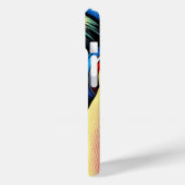 Meisje Luisteren naar Muziek op Hoofdtelefoon Psyc Case-Mate iPhone Case (Achterkant / Links)