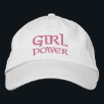 Meisje Macht Eenvoudige Moderne Typografie Custom Geborduurde Pet<br><div class="desc">Girl Power Simple Modern Typography Custom Embroidered Baseball Pet bevat de eenvoudige,  moderne geborduurde tekst "Girl Power". Perfect als cadeau voor je beste vriend,  neef,  zus,  moeder en meer. Creëer door Evco Studio www.zazzle.com/store/evcostudio</div>