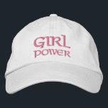 Meisje Macht Eenvoudige Moderne Typografie Custom Geborduurde Pet<br><div class="desc">Girl Power Simple Modern Typography Custom Embroidered Baseball Pet bevat de eenvoudige,  moderne geborduurde tekst "Girl Power". Perfect als cadeau voor je beste vriend,  neef,  zus,  moeder en meer. Creëer door Evco Studio www.zazzle.com/store/evcostudio</div>