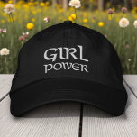 Meisje Macht Eenvoudige Moderne Typografie Custom Geborduurde Pet<br><div class="desc">Girl Power Simple Modern Typography Custom Embroidered Baseball Pet bevat de eenvoudige, moderne geborduurde tekst "Girl Power". Perfect als cadeau voor je beste vriend, neef, zus, moeder en meer. Creëer door Evco Studio www.zazzle.com/store/evcostudio</div>