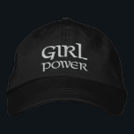 Meisje Macht Eenvoudige Moderne Typografie Custom Geborduurde Pet<br><div class="desc">Girl Power Simple Modern Typography Custom Embroidered Baseball Pet bevat de eenvoudige,  moderne geborduurde tekst "Girl Power". Perfect als cadeau voor je beste vriend,  neef,  zus,  moeder en meer. Creëer door Evco Studio www.zazzle.com/store/evcostudio</div>