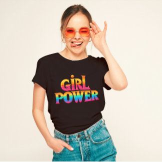 "Meisje Macht" T-shirt