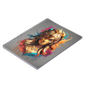 Meisje Macht: Vrouw Warrior v01 Notitieboek (Linkerzijde)