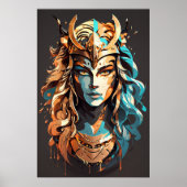 Meisje Macht: Vrouw Warrior v02 Poster (Voorkant)