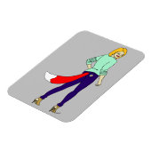 meisje magneet (Linkerzijde)