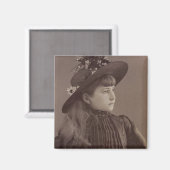   meisje magneet (Voorkant / Achterkant)