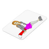 meisje magneet (Linkerzijde)