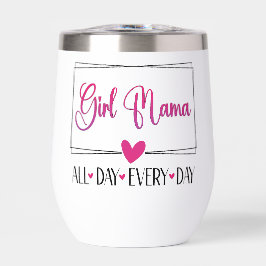 Meisje Mama De hele dag elke dag