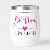 Meisje Mama De hele dag elke dag (Achterkant)