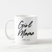 Meisje mama Est Jaar Minimale mama mama Koffiemok (Links)