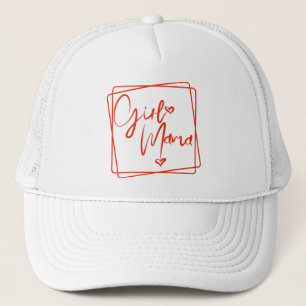 Meisje mama, mama van Meisje, mama's meisje, mama  Trucker Pet