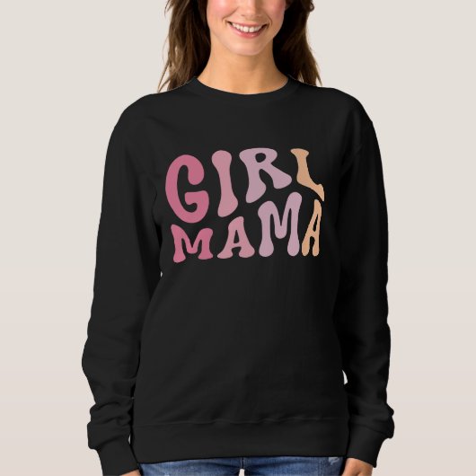 Meisje mama Meisje Moederdag 3 Trui (Voorkant)