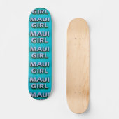 meisje maui green Thunder_Cove Persoonlijk Skateboard (Voorkant)