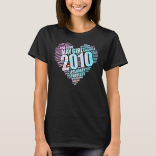 MEISJE MEI 2010 Geweldig Fantastisch Groot Hart 12 T-shirt