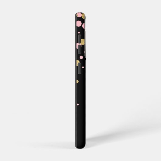 Meisje meisje glam roze glitter hart samsung galaxy hoesje (Rechterkant)