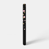 Meisje meisje glam roze glitter hart samsung galaxy hoesje (Linkerkant)