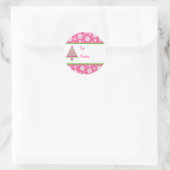 Meisje Meisje Kerst Gift Label (Tas)