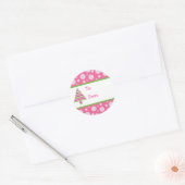 Meisje Meisje Kerst Gift Label (Envelop)
