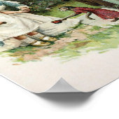 Meisje met  aap poster (Hoek)