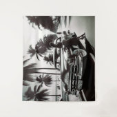 Meisje met auto wandkleed (Voorkant)