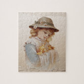 Meisje met Baby Eucks Legpuzzel (Verticaal)