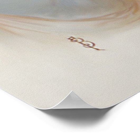 Meisje met Baby Eucks Poster (Hoek)