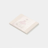  meisje met Ballerina in een roze Tutu Post-it® Notes (Schuin)