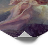 Meisje met ballonnen poster (Hoek)