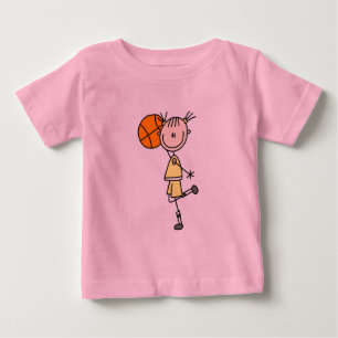Meisje Met Basketbal T-shirts en Cadeaus