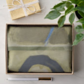 Meisje met blauwe lint, Helene Schjerfbeck Tissuepapier (Geschenk)