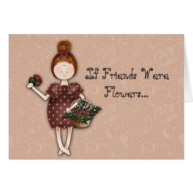 Meisje met bloemen (Voorkant Horizontaal)