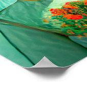 meisje met bloemen in van gogh poster & prints (Hoek)